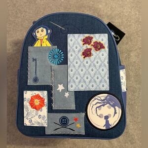 Coraline Denim Mini Backpack